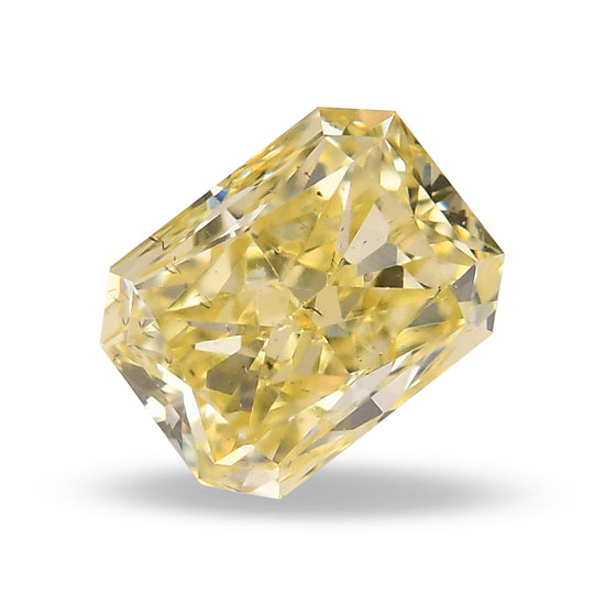 0.42 Carat Fancy Yellow Radiant Diamond (SI2)