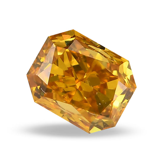 0.34 Carat Fancy Brownish Yellowish Orange Radiant Diamond (VS1)