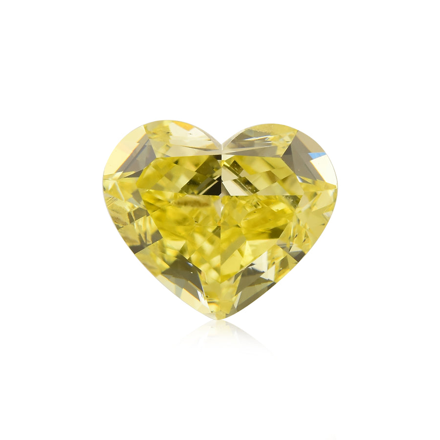1,00 Karat Fancy Intense Yellow HERZ Diamant SI2 GIA