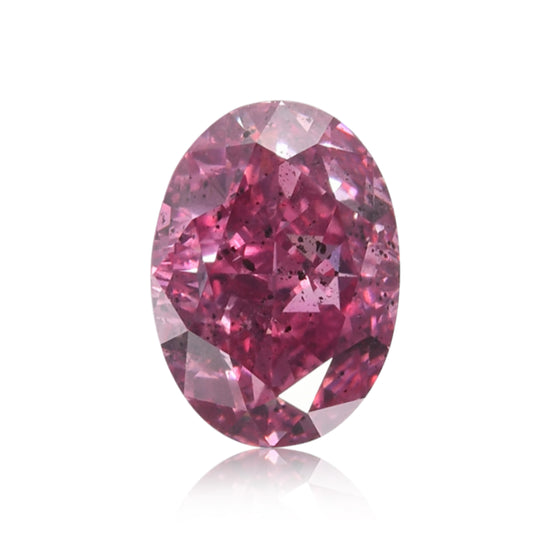 1,28 Karat Fancy Deep Purplish Pink Oval-Diamant I1 GIA & ARGYLE