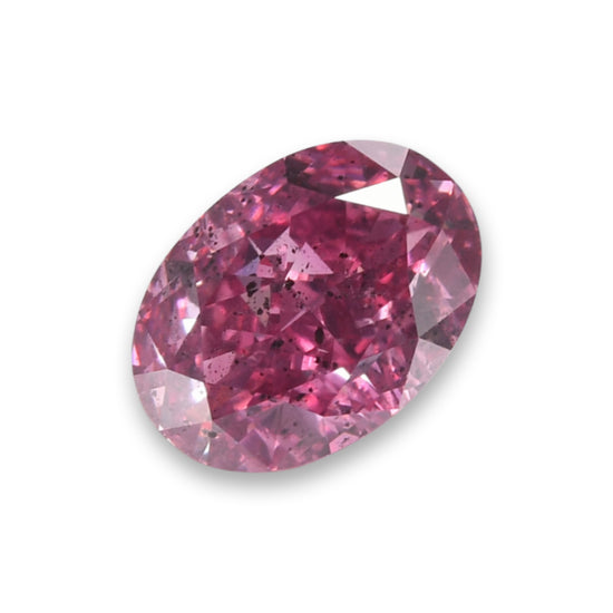 1,28 Karat Fancy Deep Purplish Pink Oval-Diamant I1 GIA & ARGYLE