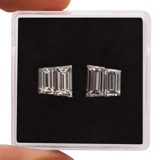2.01 Carat E Trapezoid Diamonds (VS)
