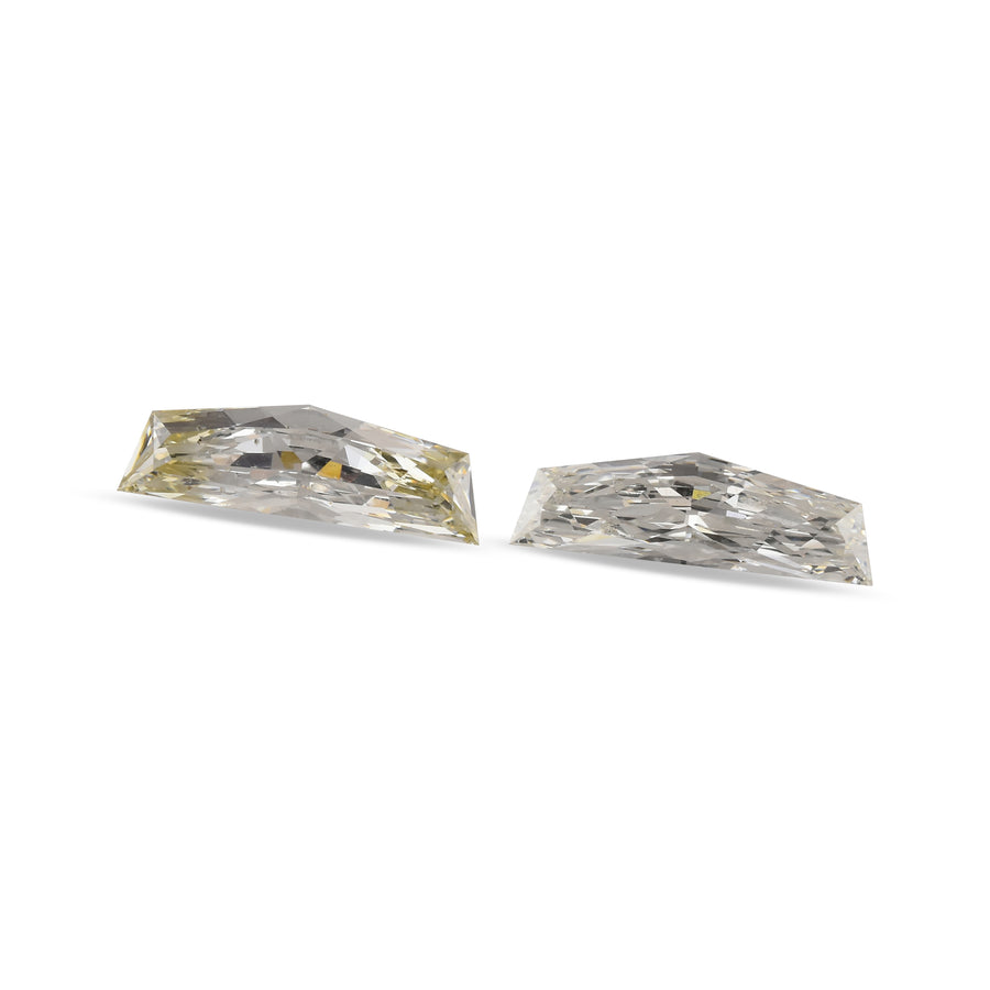1.63 Carat H Shield-Cut Diamonds (SI)