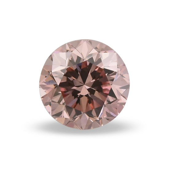 0.24 Carat Fancy Pink Round Brilliant Diamond VS1 GIA