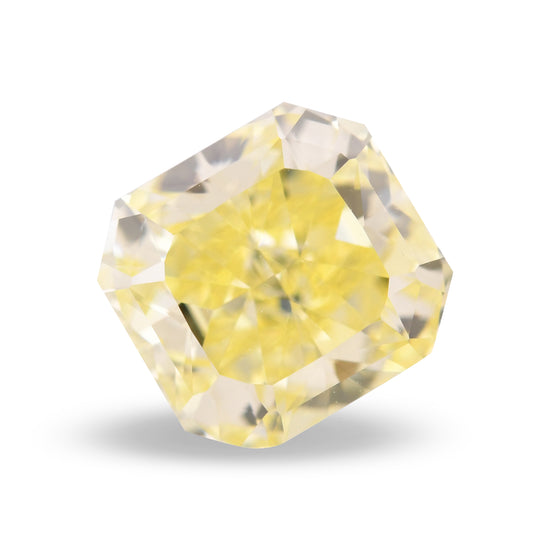 1.03 Carat Fancy Intense Yellow Radiant Diamond VVS1 GIA
