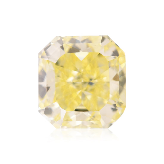 1.03 Carat Fancy Intense Yellow Radiant Diamond VVS1 GIA