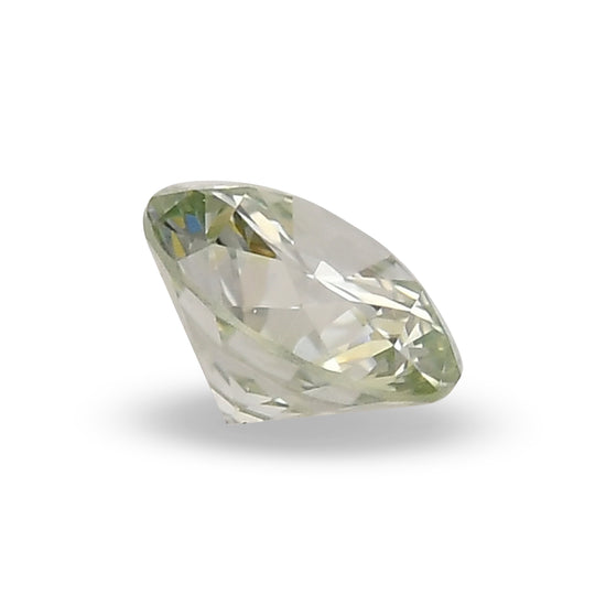 0.20 Carat Light Green Round Brilliant Diamond (VS1) GIA