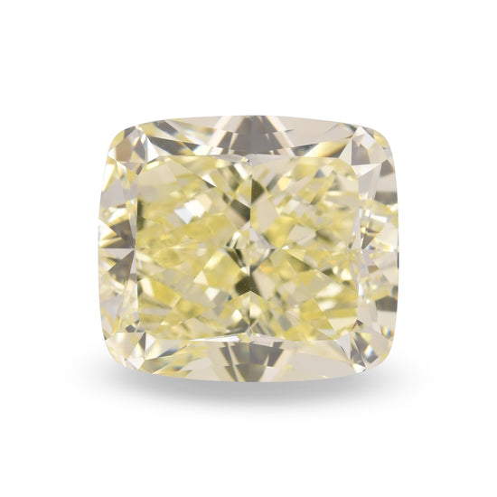 20.02 Carat Fancy Yellow Cushion Diamond SI1 GIA