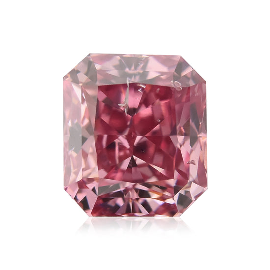 Diamante Radiant Rosa Purpureo Intenso Fantasia 0,62 Carati SI2 ARGYLE & GIA