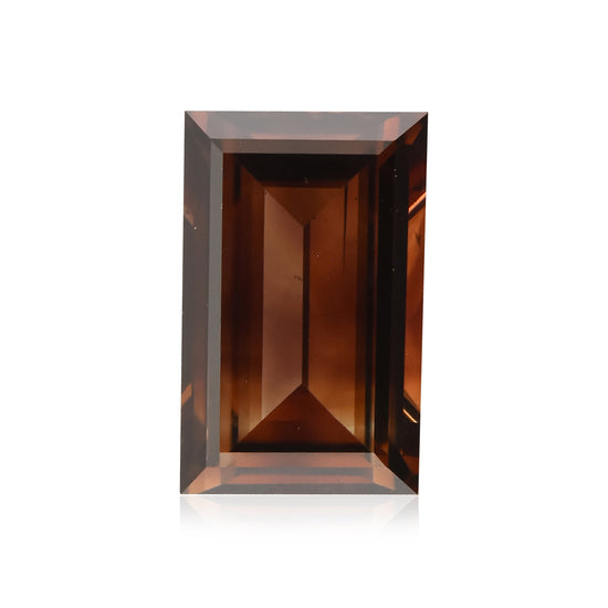 0.39 Karat Fancy Dark Pink Brown Emerald Diamant VS1 GIA