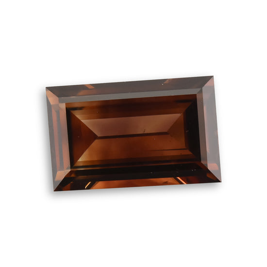 0.39 Carat Fancy Dark Pink Brown Emerald Diamond VS1 GIA