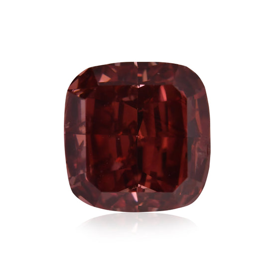 1.38 Carat Fancy Red Cushion Argyle Diamond SI2 GIA