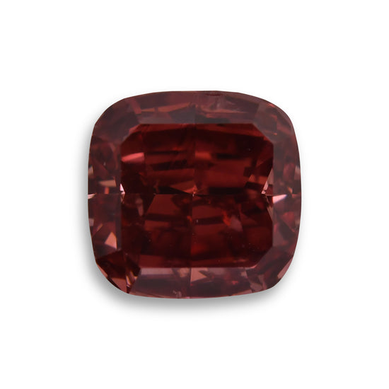 1.38 Carat Fancy Red Cushion Argyle Diamond SI2 GIA