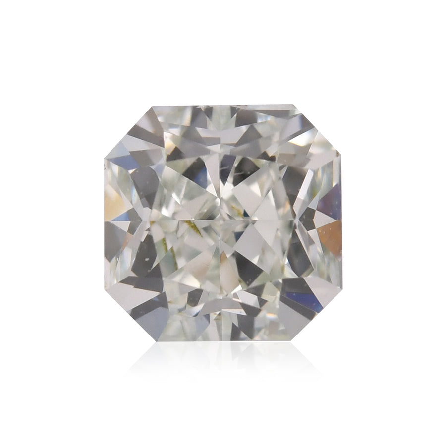 1.02 Carat Light Green Radiant Diamond VS2 GIA