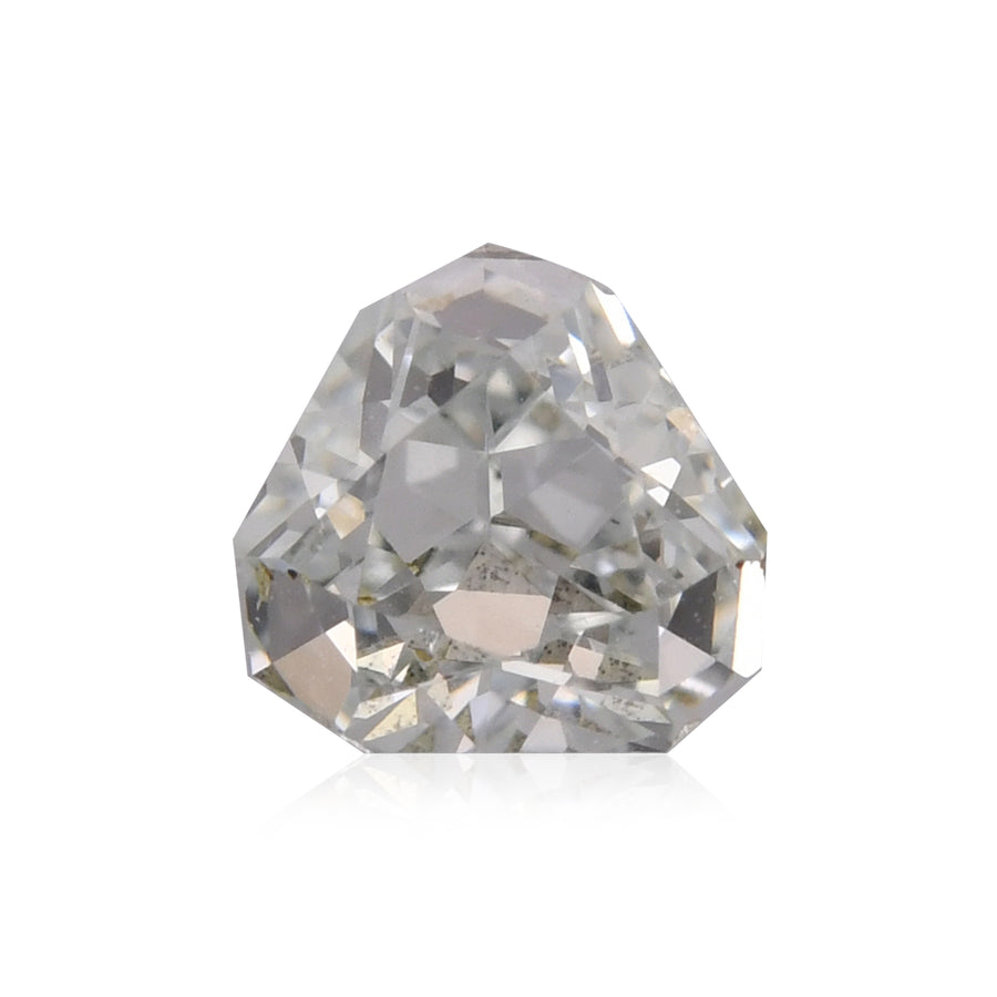 0.71 Carat Light Green Shield Diamond VS2 GIA