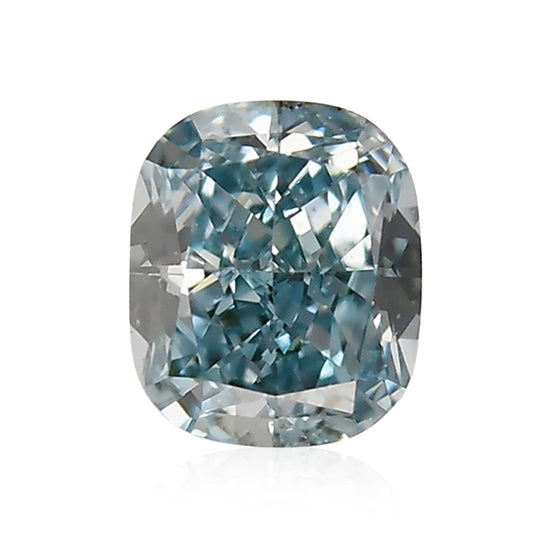 Diamante Cuscinetto Fancy Intense Blu-Verde SI1 GIA da 0,19 carati