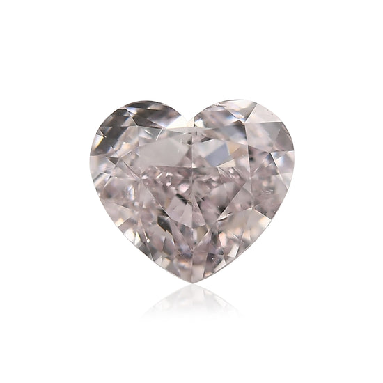 0,50 Karat Fancy Light Purplish Pink HERZ Diamant SI1 GIA
