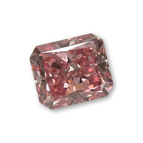 1.24 Carat Fancy Intense Pink Radiant Diamond SI2 GIA & ARGYLE