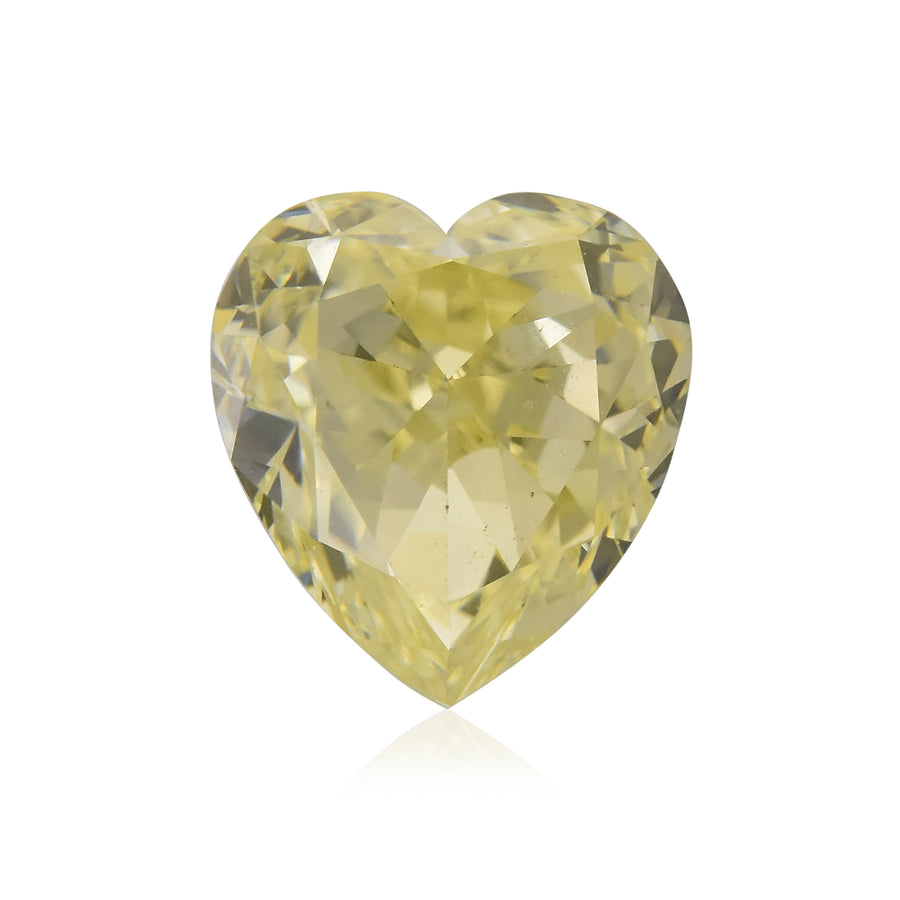 1,04 Karat Fancy Light Yellow Herz Diamant VVS2 GIA
