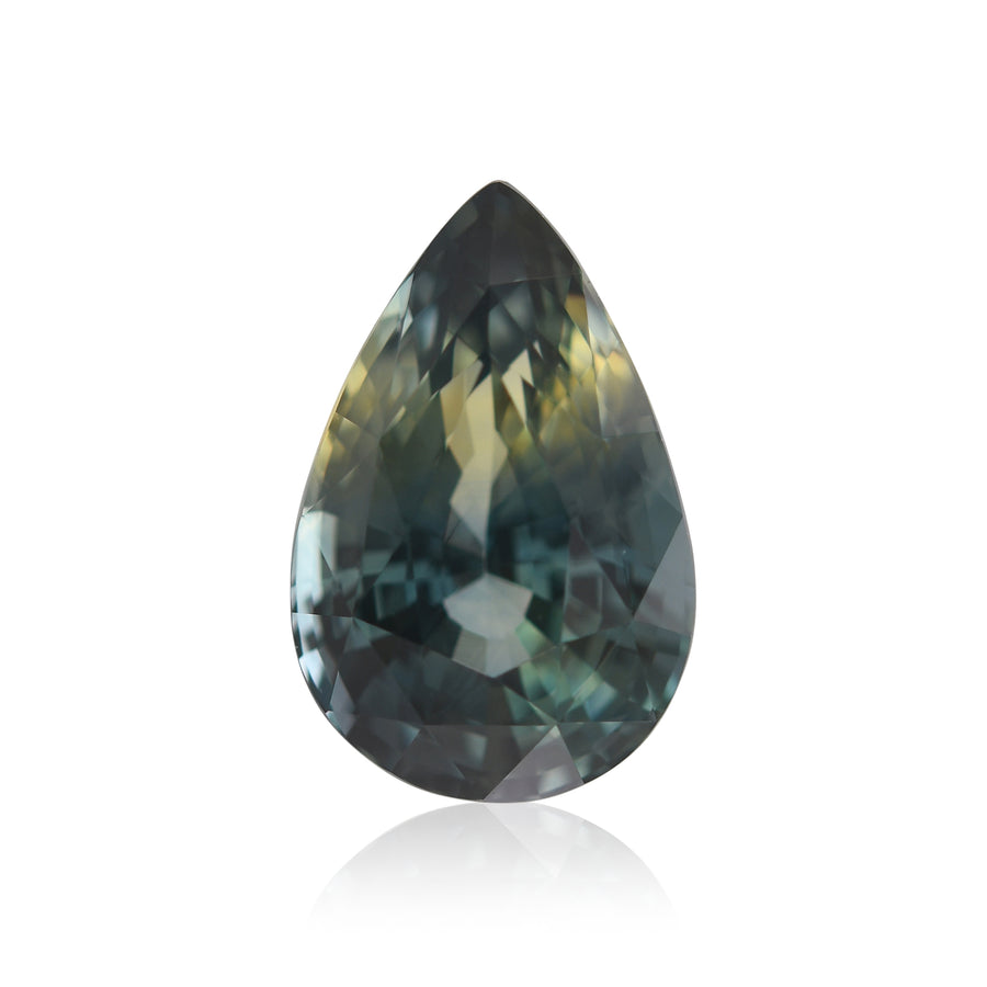 5.00 Carat Blue MADAGASCAR Pear Sapphire GIA