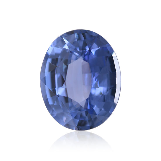 5.00 Carat Blue SRI LANKAN Oval Sapphire GIA No Heat