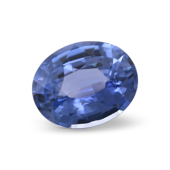 5.00 Carat Blue SRI LANKAN Oval Sapphire GIA No Heat