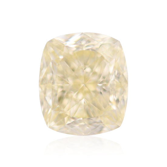 5.01 Karat hellgelber Kissenschliff-Diamant VS2 GIA