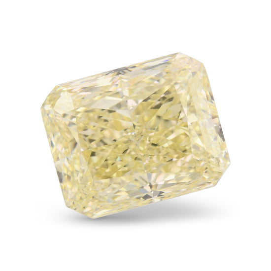 5.03 Carat Fancy Light Yellow Radiant Diamond VS1 GIA