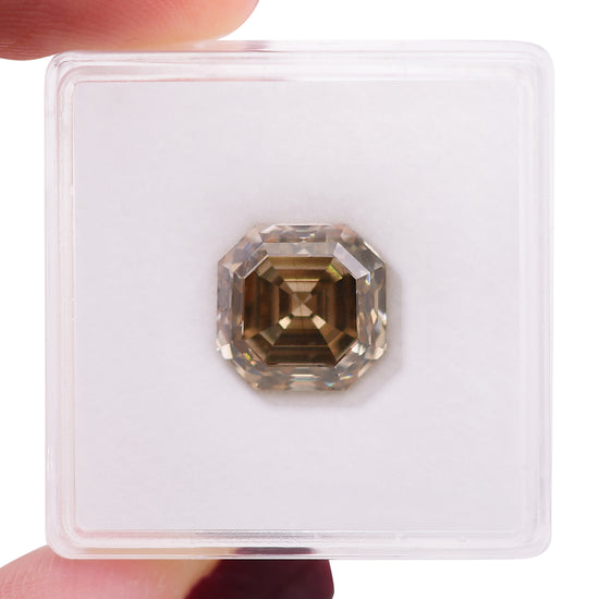 5.04 Carat Fancy Dark Yellowish Brown Cushion Diamond SI2 GIA