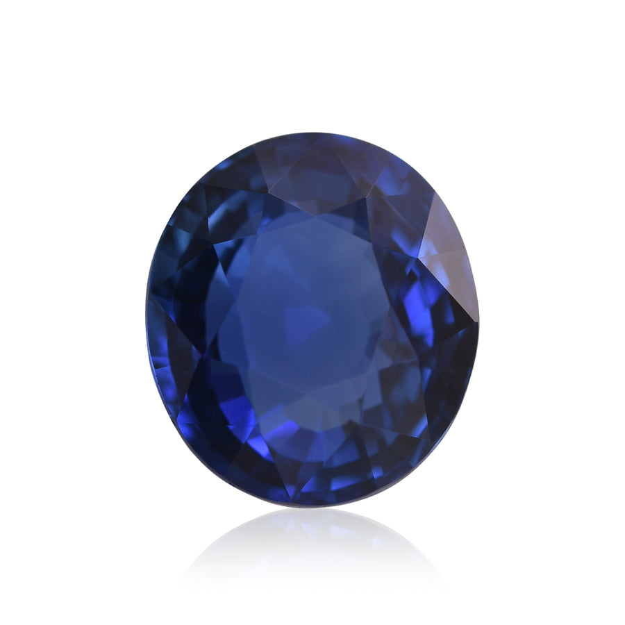 5.04 Carat Blue SRI LANKAN Oval Sapphire GIA