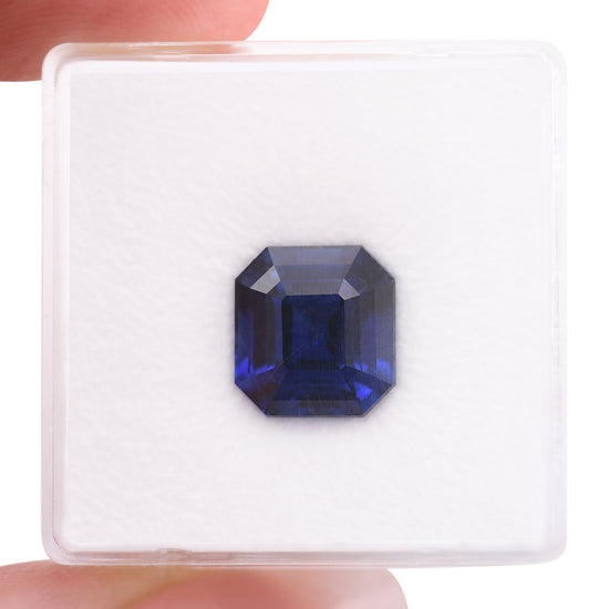 5.06 Carat Blue SRI LANKA Emerald Sapphire CD