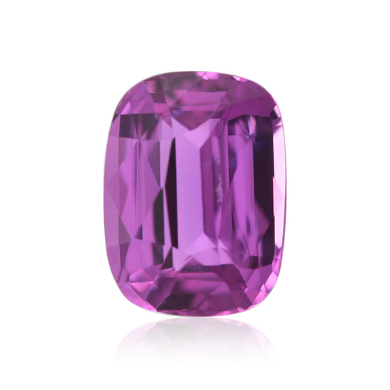5.06 Carat Pink SRI LANKAN Cushion Sapphire AGL No Heat