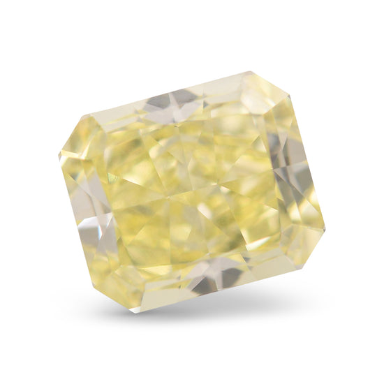 5.12 Carat Fancy Intense Yellow Radiant Diamond VVS1 GIA