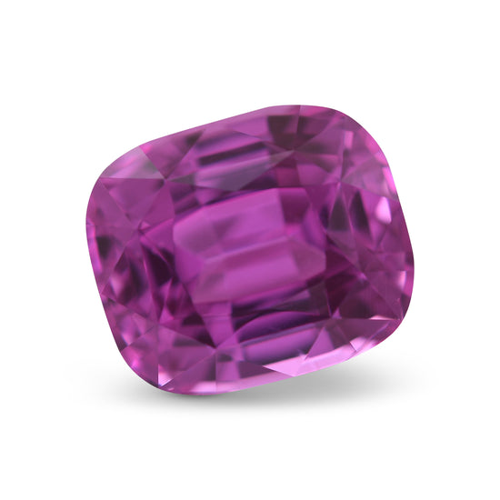 5.13 Carat Pink Sri Lanka Cushion Sapphire GIA