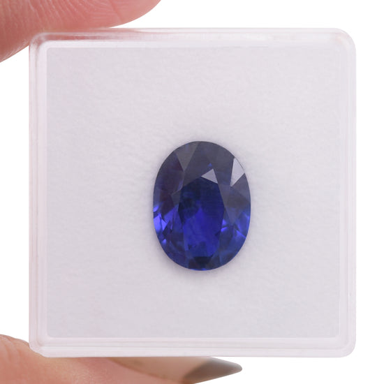 5.25 Carat Blue SRI LANKA Oval Sapphire AGL