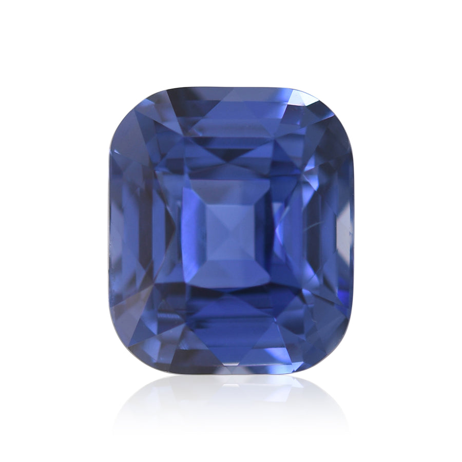 5.26 Carat Blue SRI LANKA Cushion Sapphire GIA