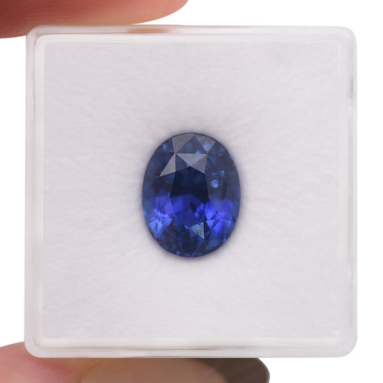 5.37 Carat Blue SRI LANKA Oval Sapphire AGL