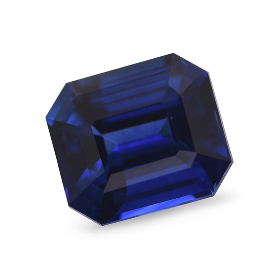 5.55 Carat Blue SRI LANKA Emerald Sapphire CD