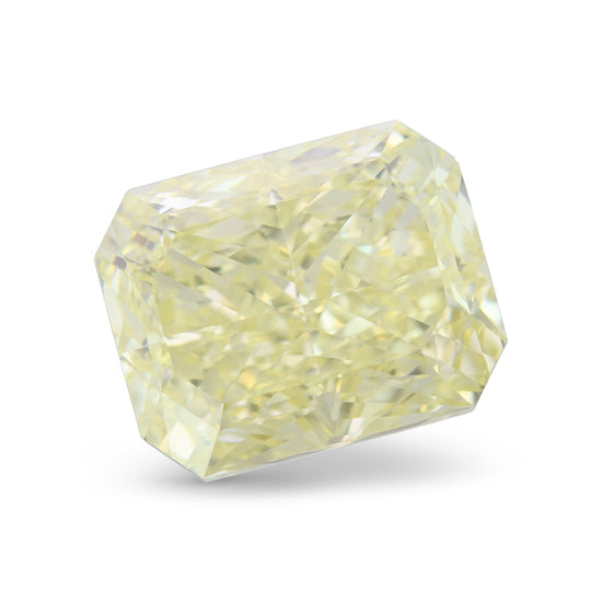 5.61 Carat Fancy Light Yellow Radiant Diamond VS1 GIA
