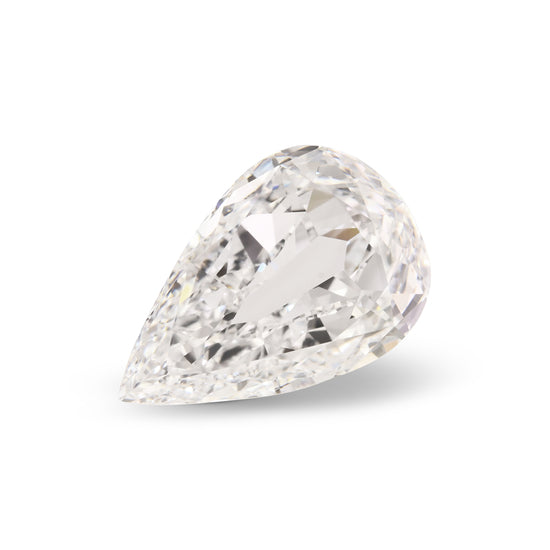5.64 Carat D Pear Diamond IF GIA