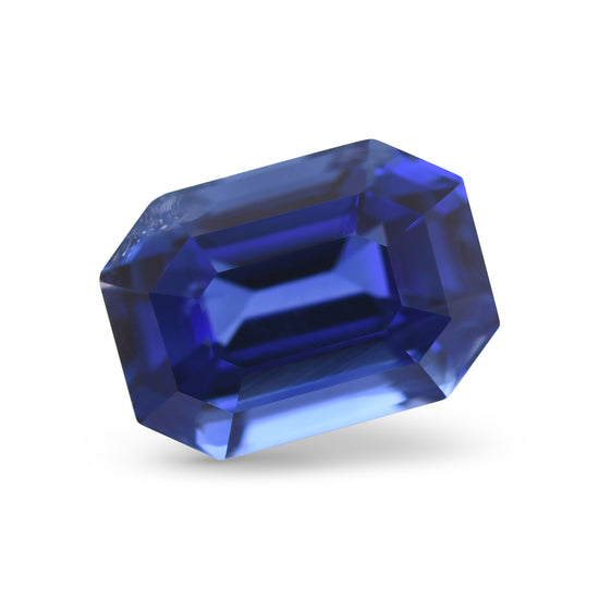 5.85 Carat Blue SRI LANKAN Emerald Sapphire CD