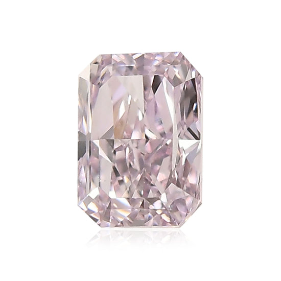 Diamante Radiante Fancy Pink Purple da 0,51 carati VS2 GIA