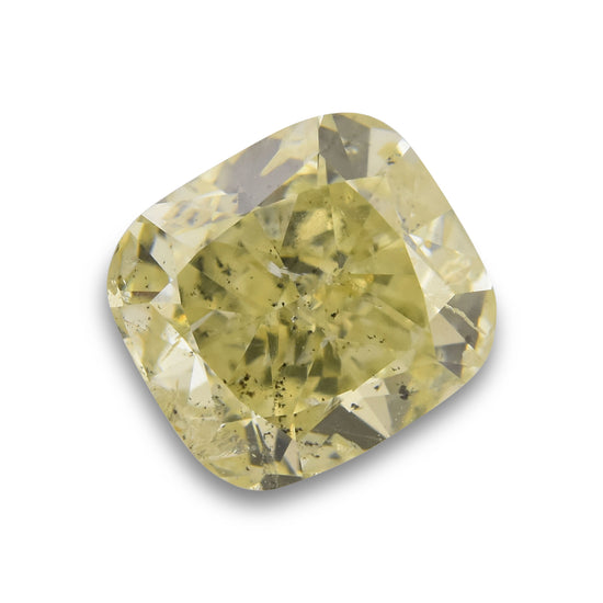 1.05 Carat W-X Cushion Diamond (I1) GIA