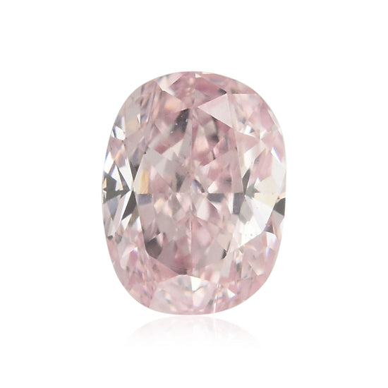 0.13 Karat Fancy Purplish Pink Cushion Diamant (VS2) GIA