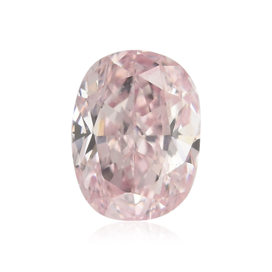 0.13 Carat Fancy Purplish Pink Cushion Diamond (VS2) GIA