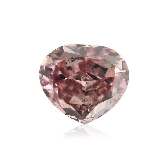 Diamante a CUORE Fancy Intense Purple Pink SI2 GIA da 0,26 carati