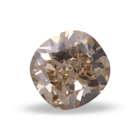 1.25 Carat Fancy Yellowish Brown Cushion Diamond VS2 GIA