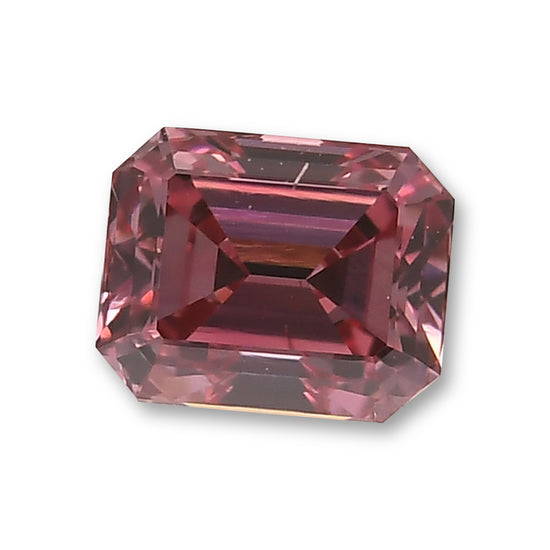 0.28 Carat Fancy Deep Pink Emerald Diamond SI1 ARGYLE & GIA