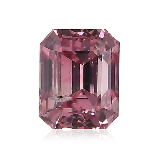 0,32 Karat Fancy Intense Purplish Pink Smaragd-Diamant (I1) GIA