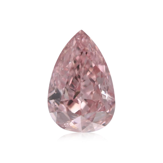0.13 Karat Fancy Intense Pink Pear Diamant (SI1) GIA